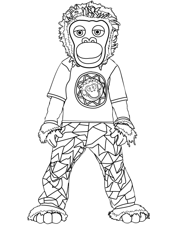 name coloring pages zak - photo #15